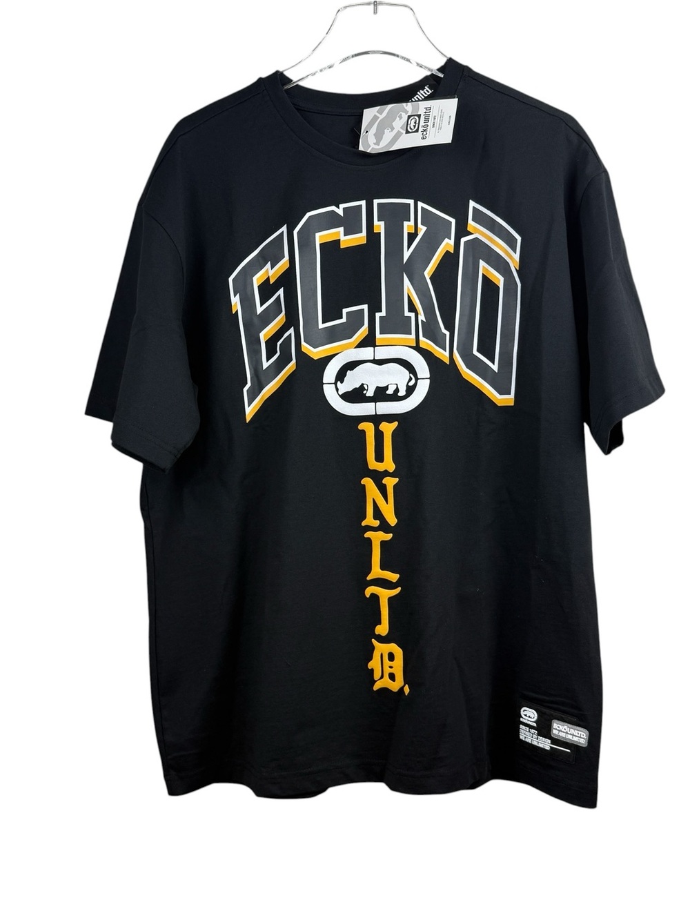 Ecko Unltd Black Loose Fit T-Shirt Men’s Size L NWT MSRP $38 Style EO16K136